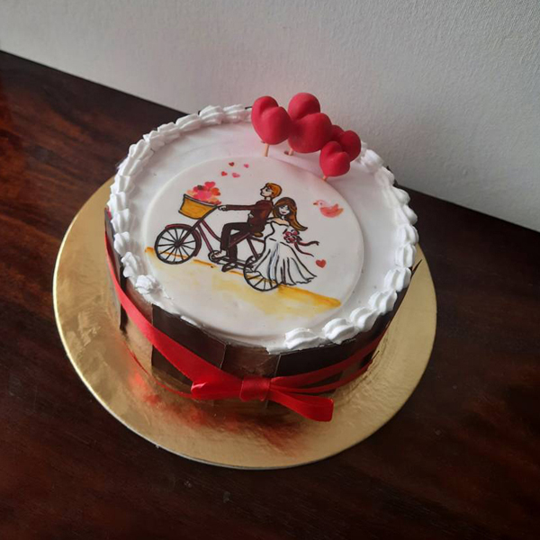 Anniversary Cake | Swoon Cakes